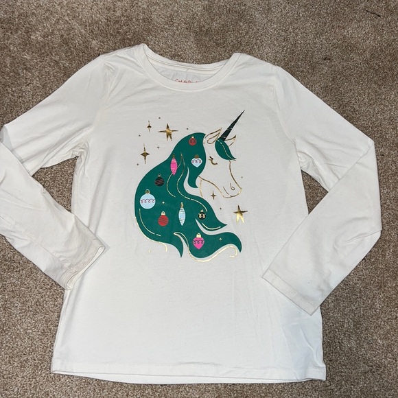 Unicorn ornament shirt - Picture 1 of 2